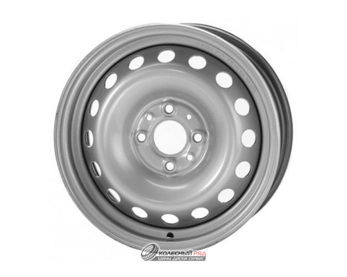 Trebl 64L35F 6x15 5*110 ET35 DIA65.1 Silver Штампованный