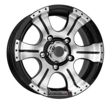 K&K Байконур 7x15 5*139.7 ET20 DIA108.6 Алмаз черный Литой