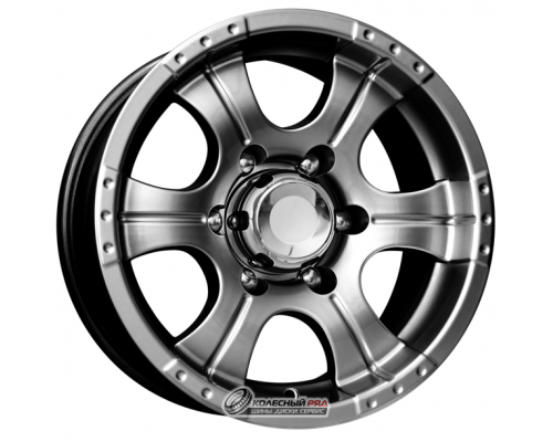 K&K Байконур 7x15 5*139.7 ET20 DIA108.6 Дарк платинум Литой