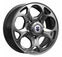 K&K Линкс 7x16 5*139.7 ET35 DIA108.6 Дарк платинум Литой