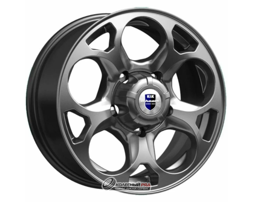 K&K Линкс 7x16 5*139.7 ET35 DIA108.6 Дарк платинум Литой