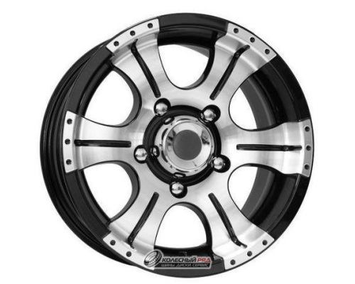K&K Байконур 7x15 6*139.7 ET20 DIA108.6 Алмаз черный Литой