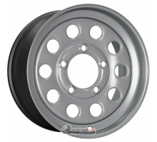 Trebl 8665 5.5x15 5*139.7 ET5 DIA108.1 Silver Штампованный
