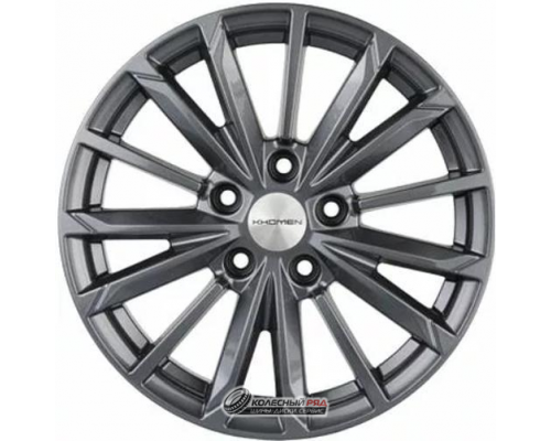 Khomen KHW 1611 6.5x16 5*108 ET50 DIA63.3 Gray Литой