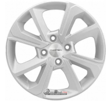 Khomen KHW 1501 6x15 4*100 ET46 DIA54.1 F-Silver Литой