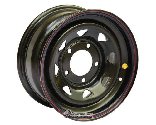 Off Road Wheels УАЗ 7x15 5*139.7 ET-19 DIA110.1 Matt black Штампованный