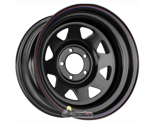 Off Road Wheels Isuzu/Toyota/Nissan 8x18 6*139.7 ET-25 DIA110.1 Black Штампованный