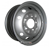 ТЗСК УАЗ Patriot, Hunter 6.5x16 5*139.7 ET40 DIA108.6 Silver Штампованный
