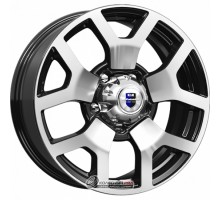 K&K Намиб 7x18 5*139.7 ET35 DIA108.6 Алмаз черный Литой