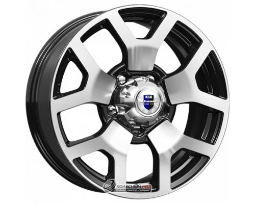 K&K Намиб 7x18 5*139.7 ET35 DIA108.6 Алмаз черный Литой