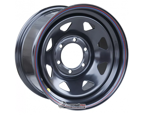 Off Road Wheels Toyota Hilux 2.5D/3.0D 8x16 6*139.7 ET10 DIA110.1 Black Штампованный