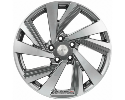 Khomen KHW 1801 7.5x18 5*114.3 ET50 DIA66.1 Gray-FP Литой