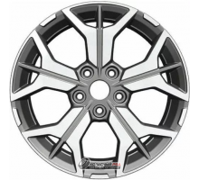 Khomen KHW 1715 7x17 5*114.3 ET45 DIA66.1 Gray-FP Литой