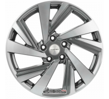 Khomen KHW 1801 7.5x18 5*114.3 ET45 DIA67.1 Gray-FP Литой