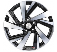 Khomen KHW 1801 7.5x18 5*114.3 ET45 DIA66.1 Black-FP Литой