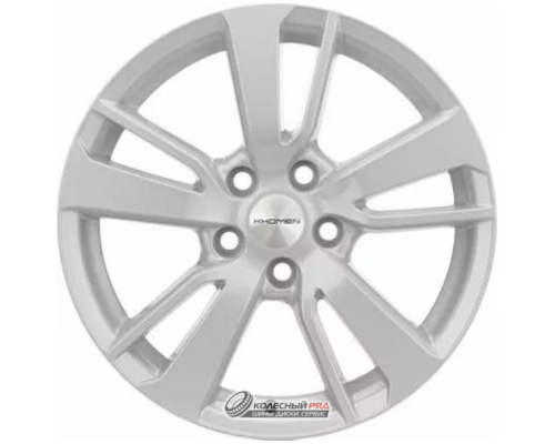 Khomen KHW 1704 7x17 5*114.3 ET38 DIA67.1 F-Silver Литой