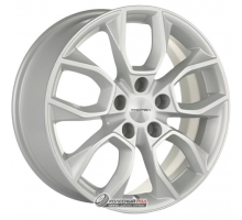 Khomen KHW 1713 7x17 5*112 ET40 DIA57.1 F-Silver Литой