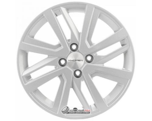 Khomen KHW 1609 6x16 4*100 ET41 DIA60.1 G-Silver Литой