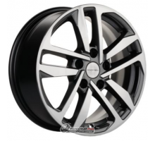 Khomen KHW 1612 6.5x16 5*114.3 ET45 DIA67.1 Gray-FP Литой