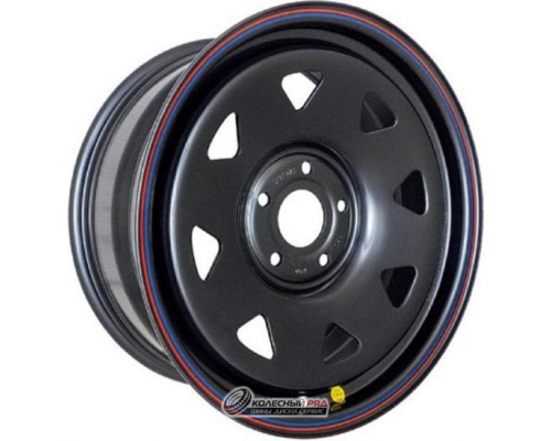 Off Road Wheels Jeep 7x16 5*114.3 ET0 DIA84.1 Black Штампованный