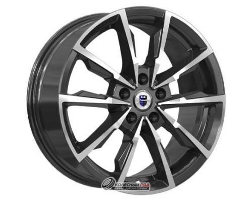 K&K Меренге 7.5x17 5*114.3 ET45 DIA60.1 Алмаз черный Литой