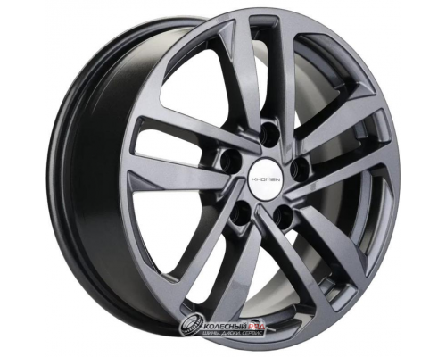 Khomen KHW 1612 6.5x16 5*112 ET50 DIA57.1 Gray Литой