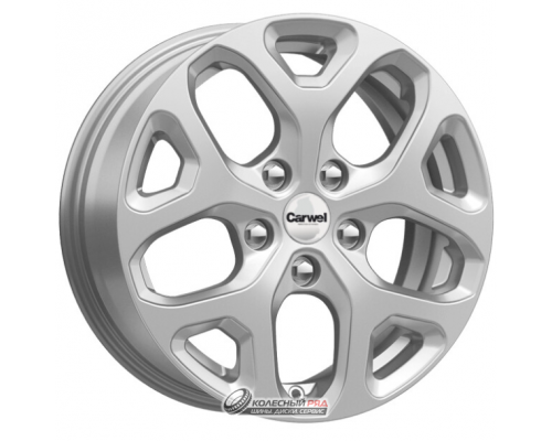 Carwel Аль 6.5x16 5*112 ET50 DIA57.1 SB Литой