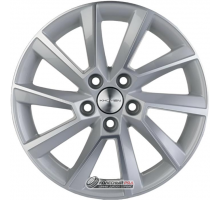 Khomen KHW 1507 6x15 5*100 ET40 DIA57.1 Silver-FP Литой