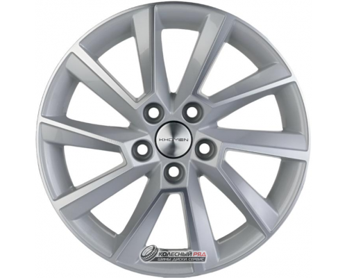 Khomen KHW 1507 6x15 5*100 ET40 DIA57.1 Silver-FP Литой