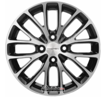Khomen KHW 1506 6x15 4*100 ET50 DIA60.1 Black-FP Литой