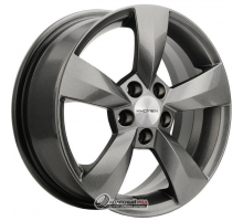 Khomen KHW 1504 6x15 5*100 ET43 DIA57.1 Gray Литой