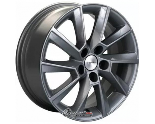 Khomen KHW 1507 6x15 5*100 ET38 DIA57.1 Gray Литой