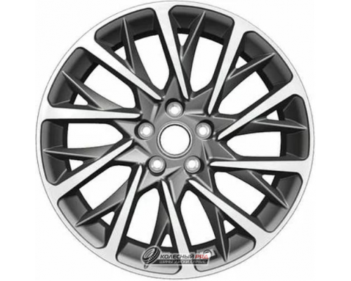Khomen KHW 1804 7.5x18 5*114.3 ET45 DIA60.1 Gray-FP Литой