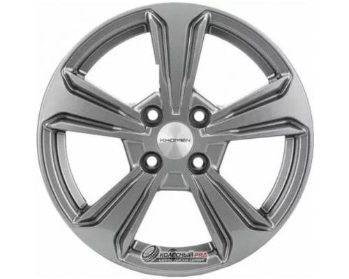 Khomen KHW 1502 6x15 4*100 ET45 DIA54.1 Gray Литой