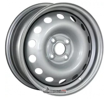 Trebl 52A49A 5x13 4*100 ET49 DIA56.6 Silver Штампованный