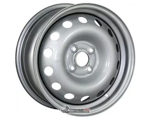 Trebl 52A49A 5x13 4*100 ET49 DIA56.6 Silver Штампованный