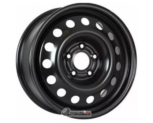 ТЗСК Skoda Octavia 6.5x16 5*112 ET50 DIA57.1 Black Штампованный