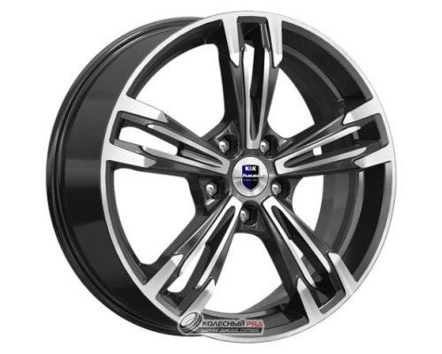 K&K Karrera Light 7x18 5*114.3 ET38 DIA67.1 Алмаз черный Литой