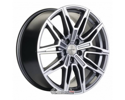 Khomen KHW 1904 8.5x19 5*112 ET30 DIA66.6 Gray-FP Литой