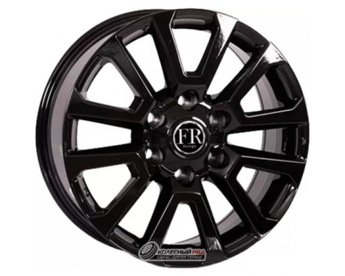 Replica FR TY182 7.5x18 6*139.7 ET25 DIA106.1 Black Литой