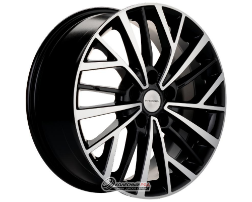 Khomen KHW 1717 7x17 5*114.3 ET50 DIA67.1 Black-FP Литой