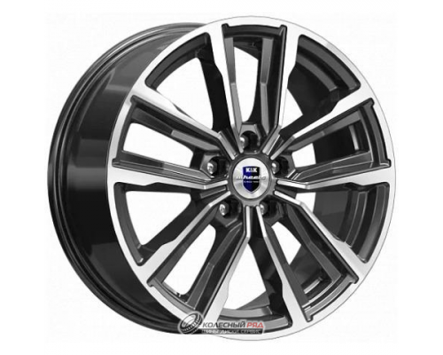 K&K Лацио 7.5x17 5*112 ET40 DIA57.1 Алмаз черный Литой