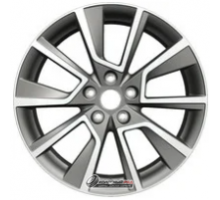 Khomen KHW 1802 7x18 5*114.3 ET37 DIA66.6 Gray-FP Литой
