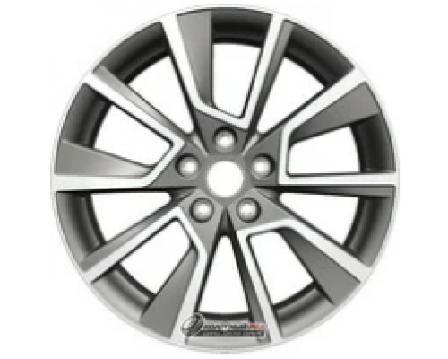 Khomen KHW 1802 7x18 5*114.3 ET37 DIA66.6 Gray-FP Литой