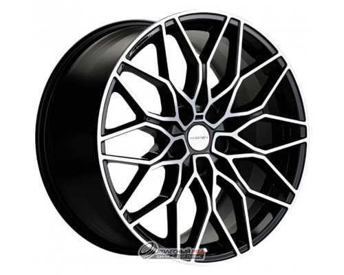 Khomen KHW 1902 8.5x19 5*114.3 ET30 DIA60.1 Black-FP Литой