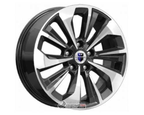 K&K Авиор 7x17 5*112 ET40 DIA57.1 Алмаз черный Литой