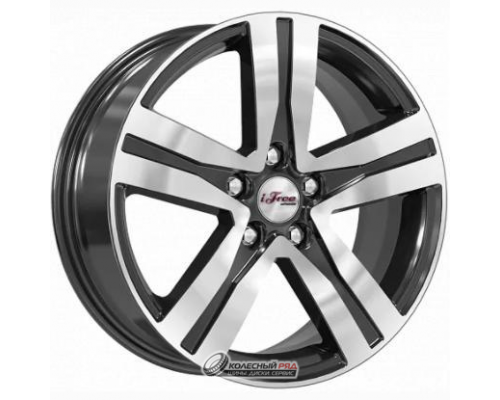 iFree Rebel 7x17 5*112 ET45 DIA57.1 Блэк Джек Литой