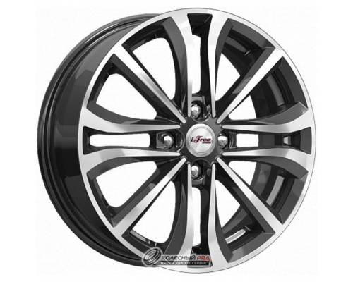 iFree Панган 6x16 4*100 ET45 DIA60.1 Блэк Джек Литой