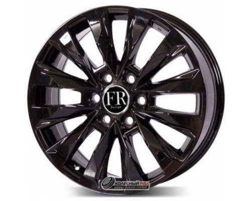 Replica FR TY5558 8.5x20 6*139.7 ET60 DIA95.1 Black Литой