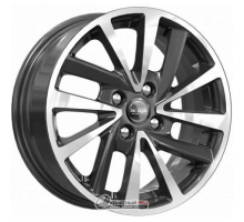 K&K КС899 6x15 4*100 ET36 DIA60.1 Алмаз черный Литой